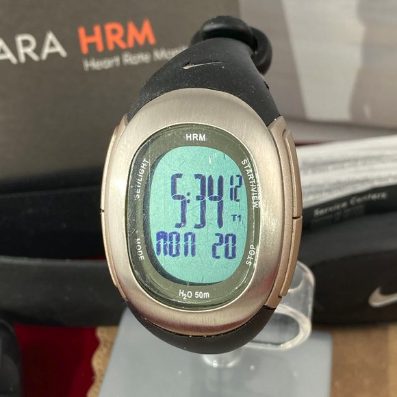 NIKE HRM Heart Rate Monitor Watch with Chest Band - Picture 2 of 9